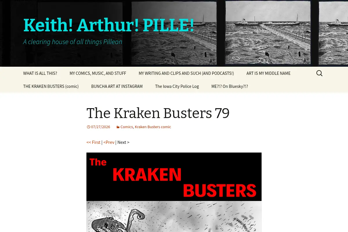 Keith! Arthur! PILLE! | A clearing house of all things Pillean