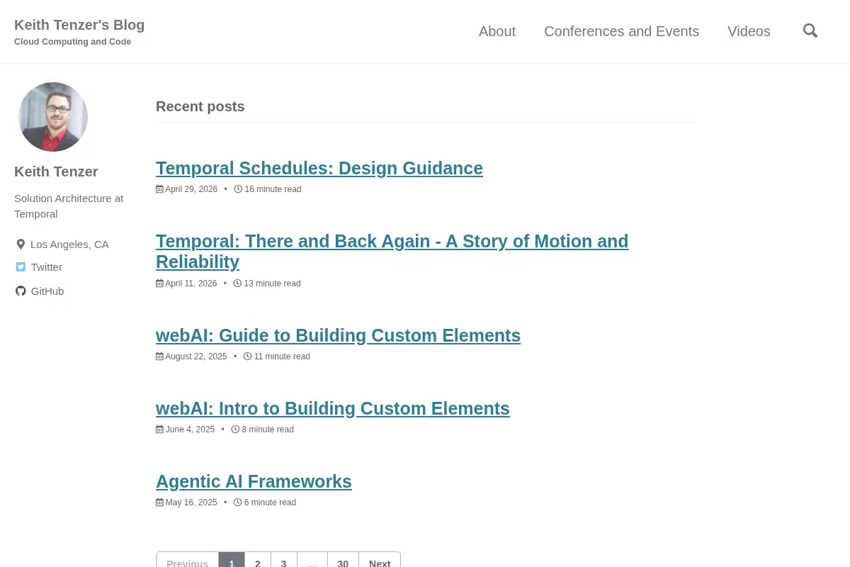 Keith Tenzer's Blog
