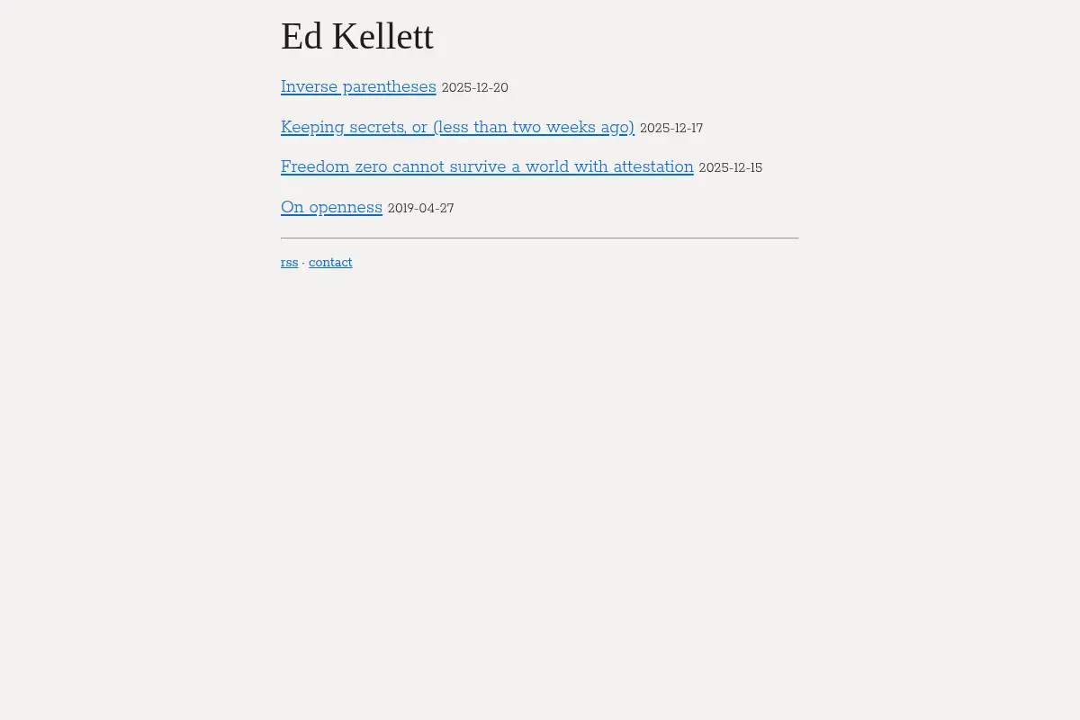 Ed Kellett