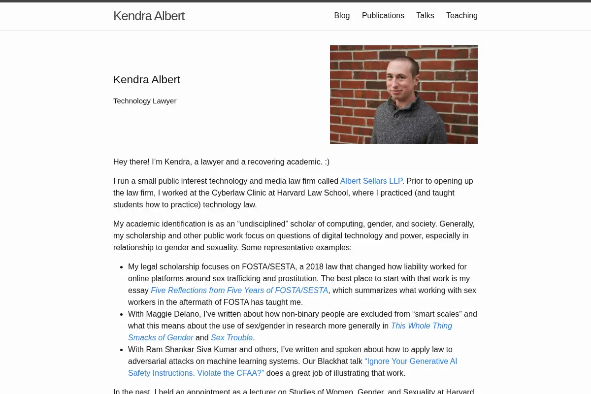 Kendra Albert