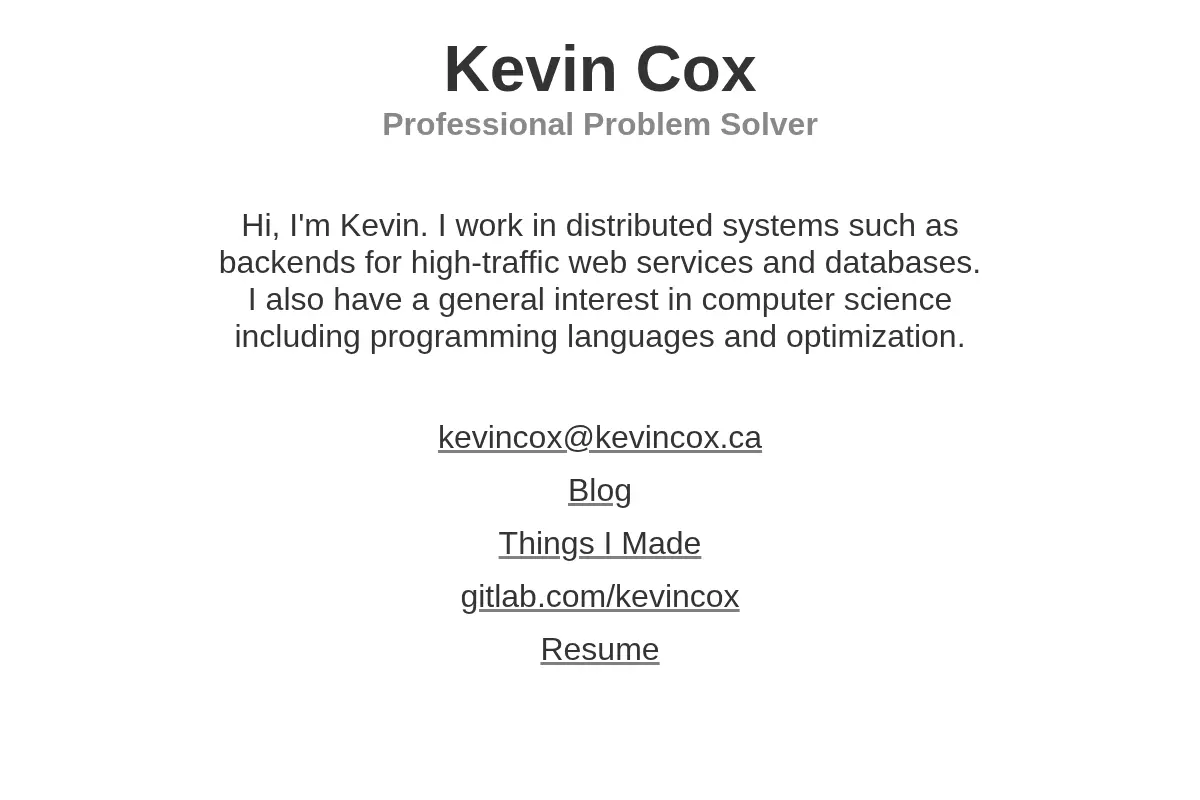 Kevin Cox