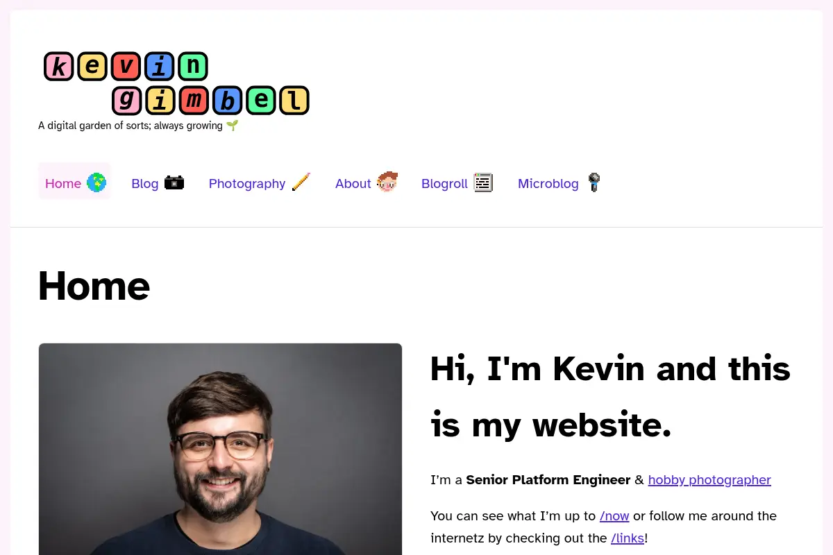 Kevin Gimbel's Digital Garden