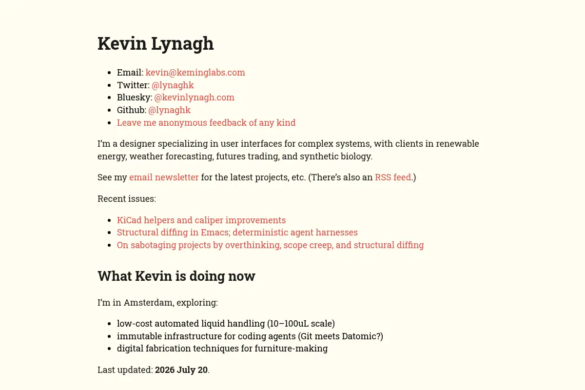 Kevin Lynagh