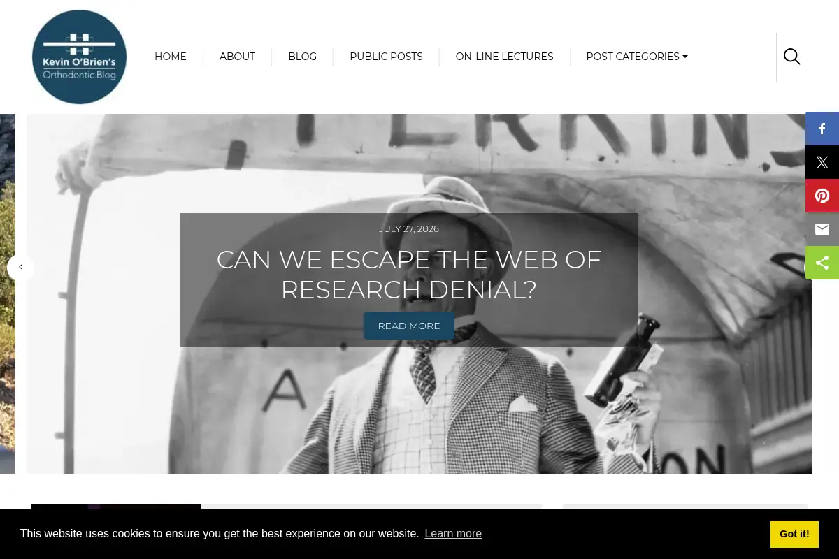 Kevin O'Brien's Orthodontic Blog