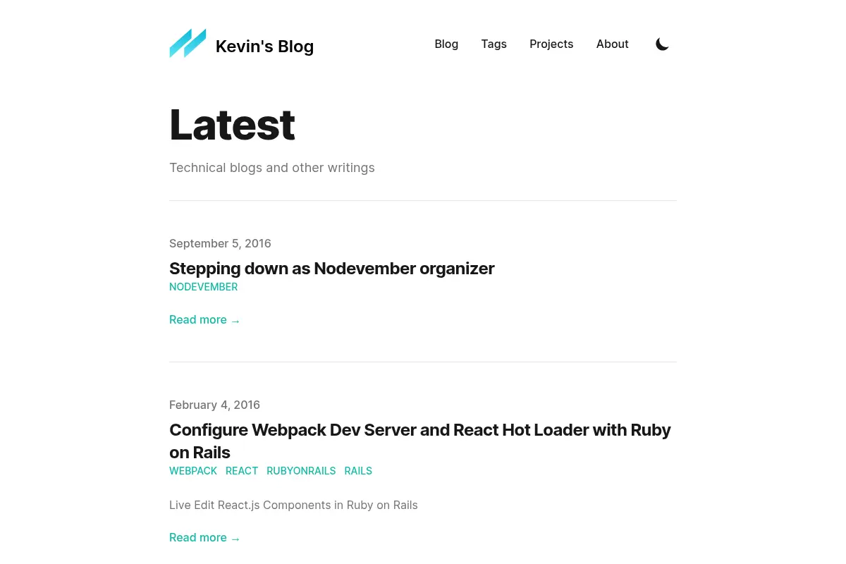 Kevin's Blog