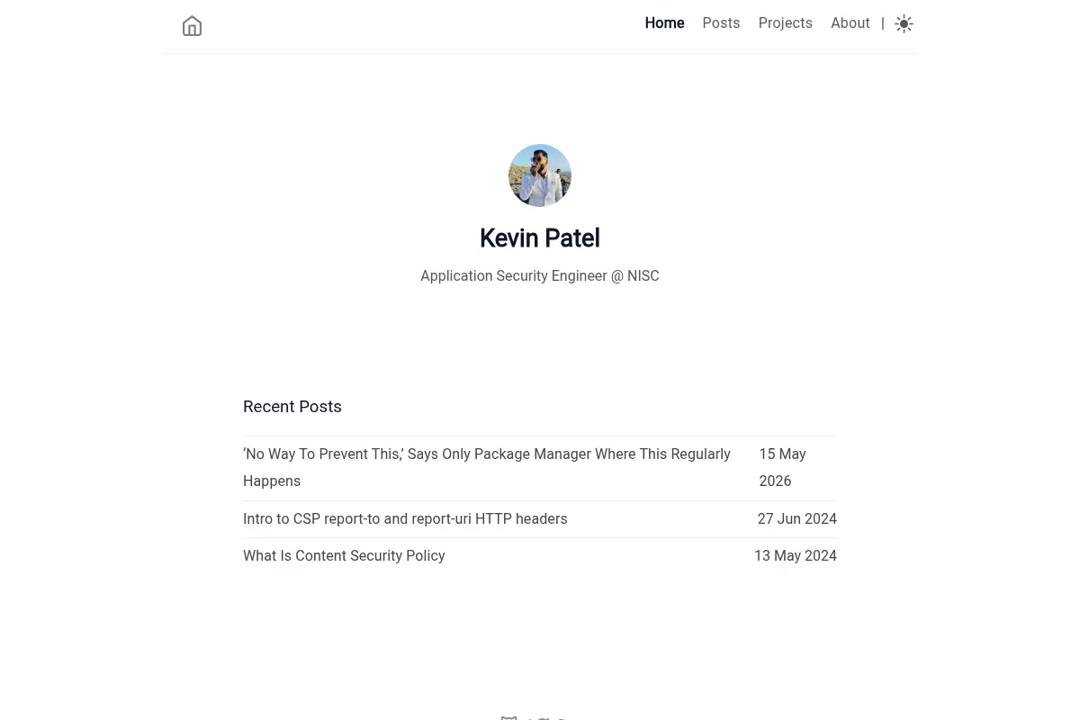 Kevin Patel