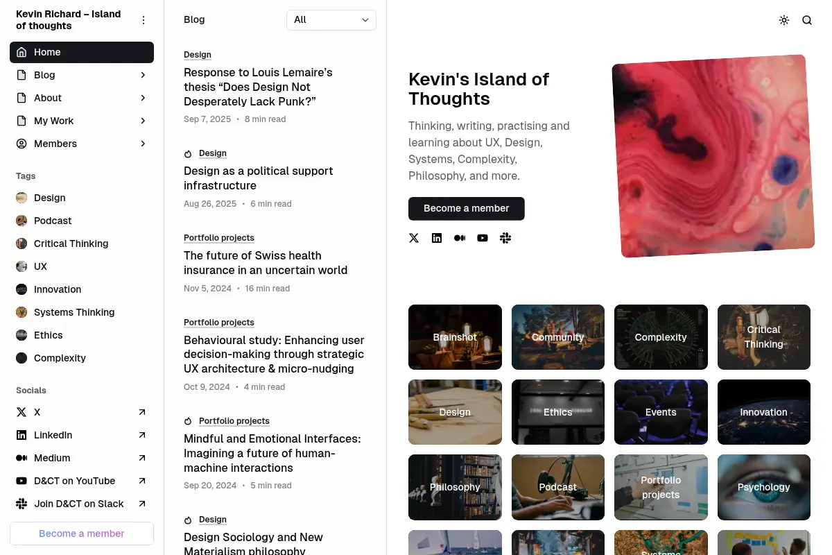Kevin Richard – Island of thoughts