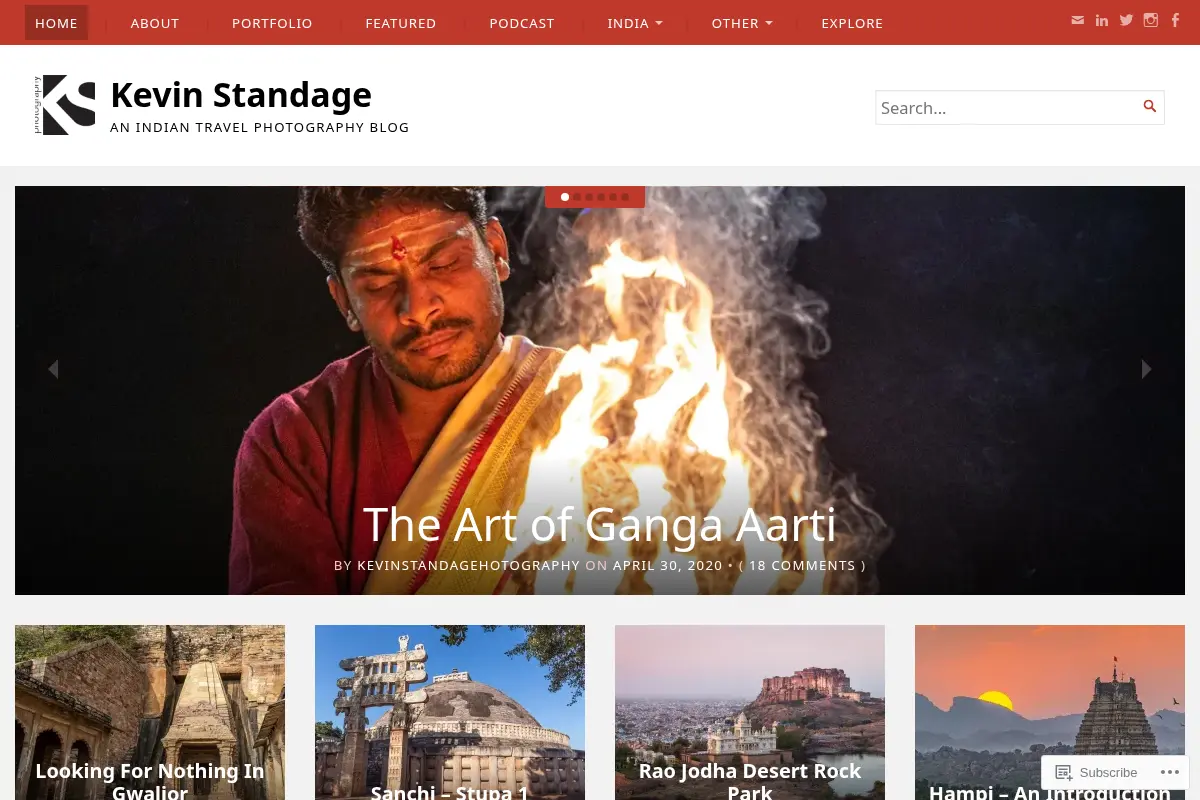 Kevin Standage – An Indian travel photography blog