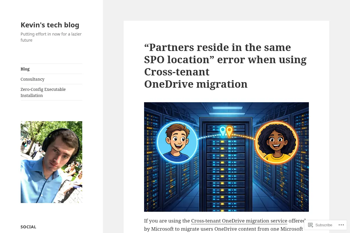 Kevin's tech blog