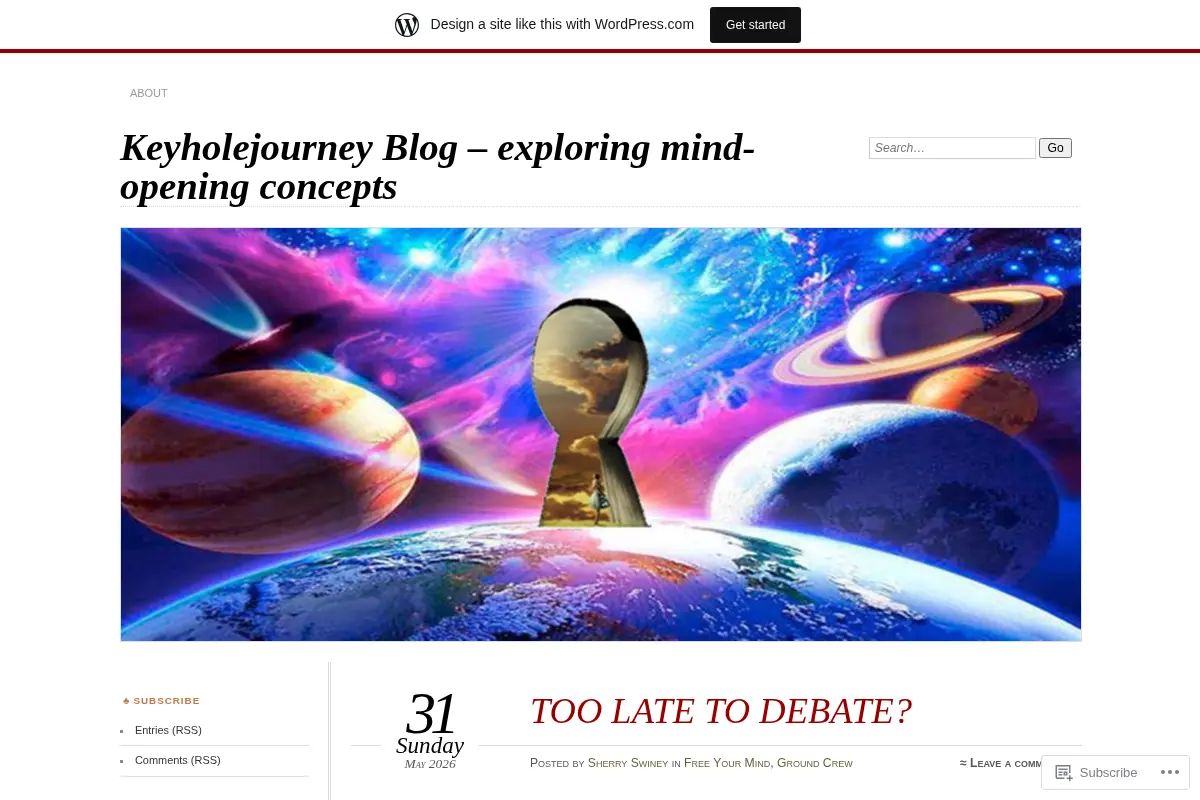 Keyholejourney Blog