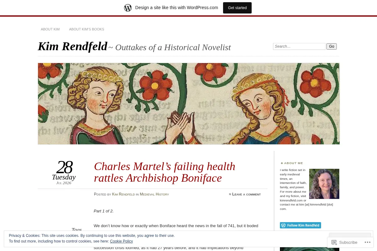 Kim Rendfeld | Outtakes of a Historical Novelist