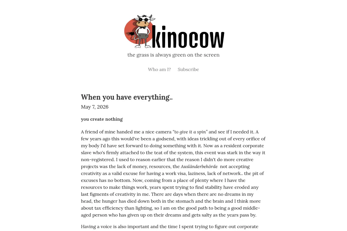 kinocow