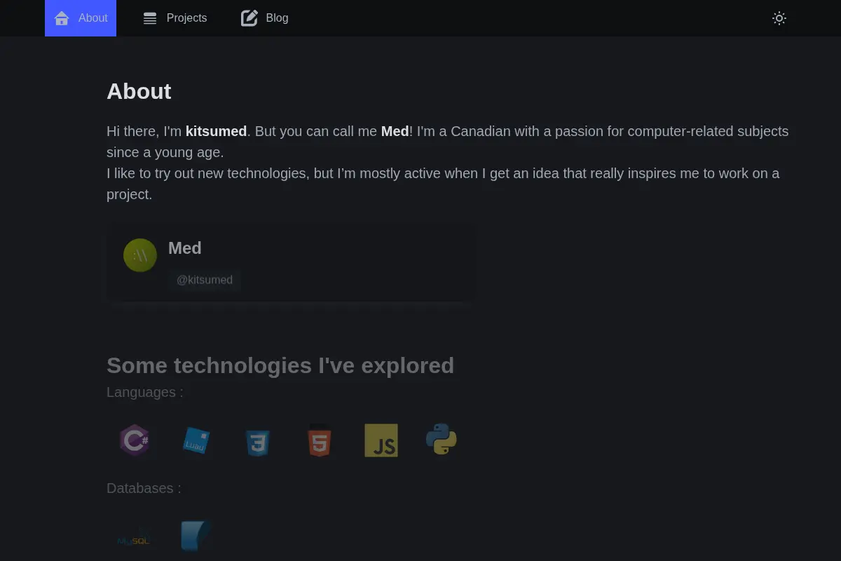 About Kitsumed