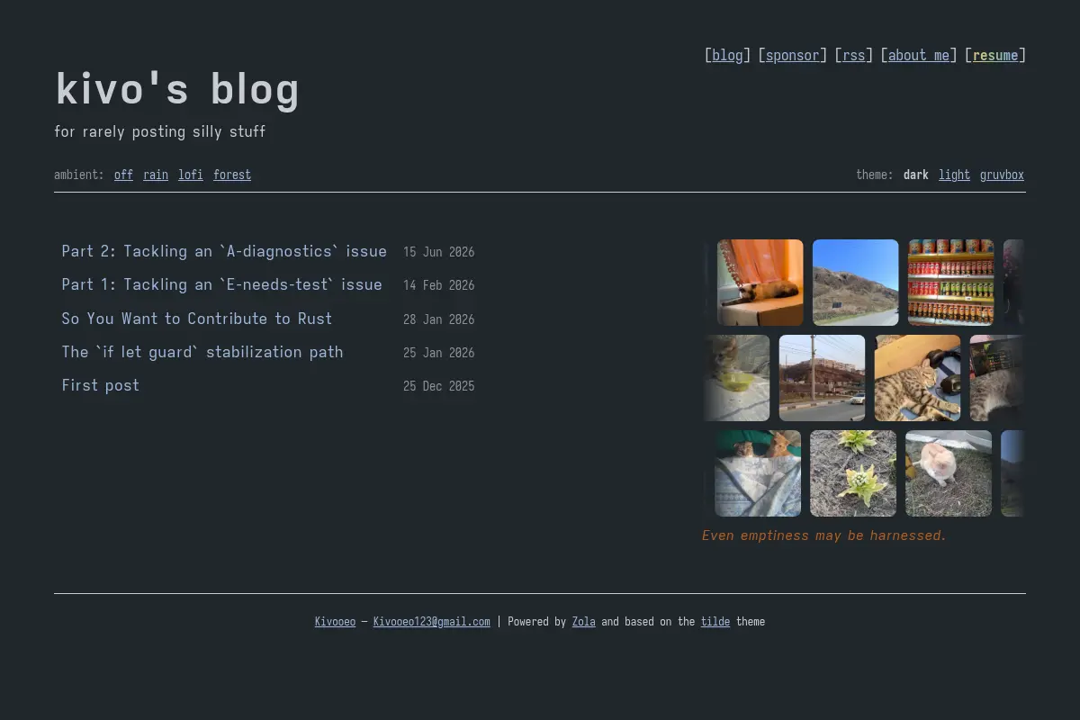 kivo's blog