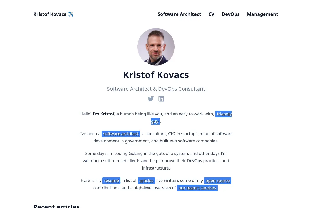 Kristof Kovacs ✈️