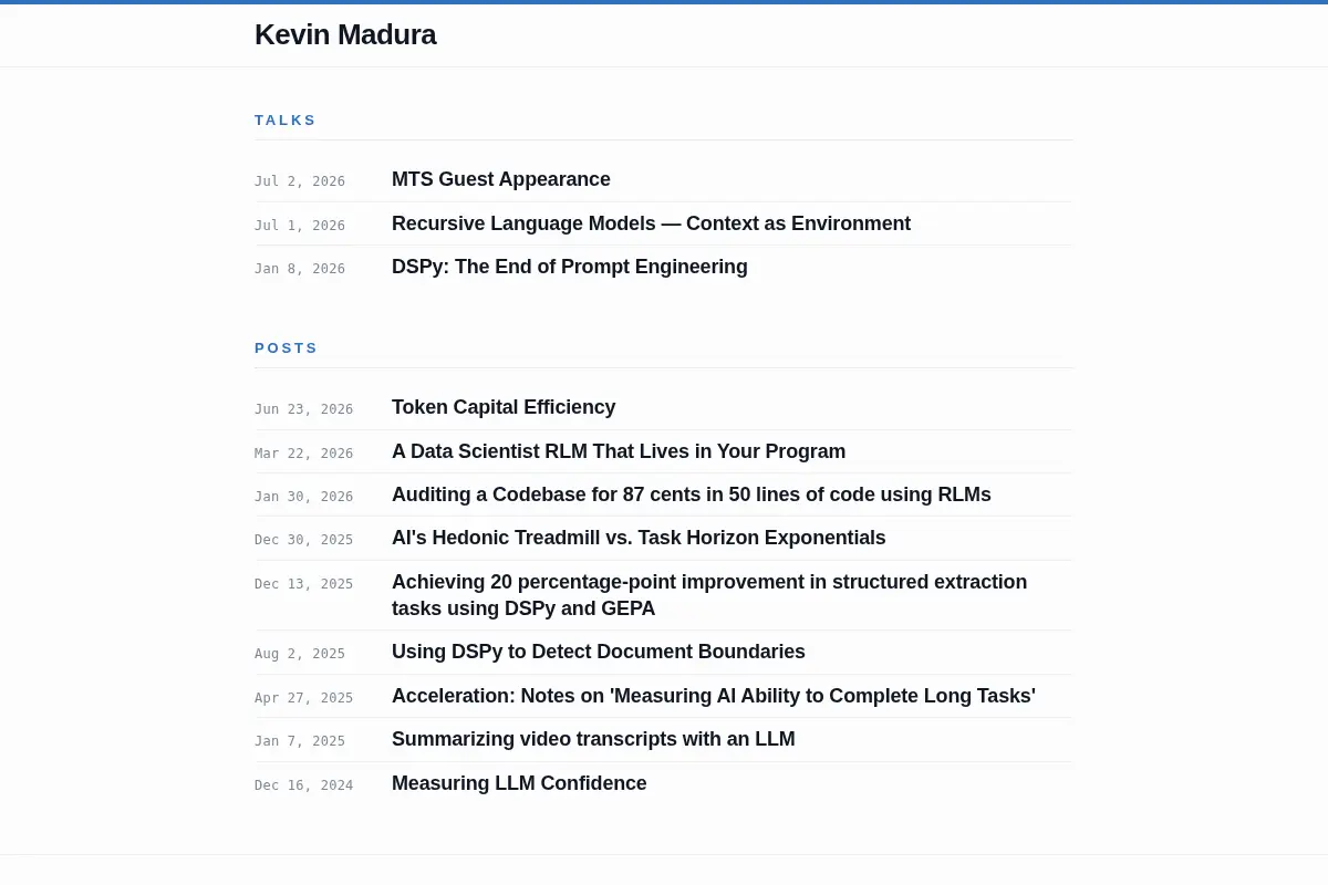Kevin Madura