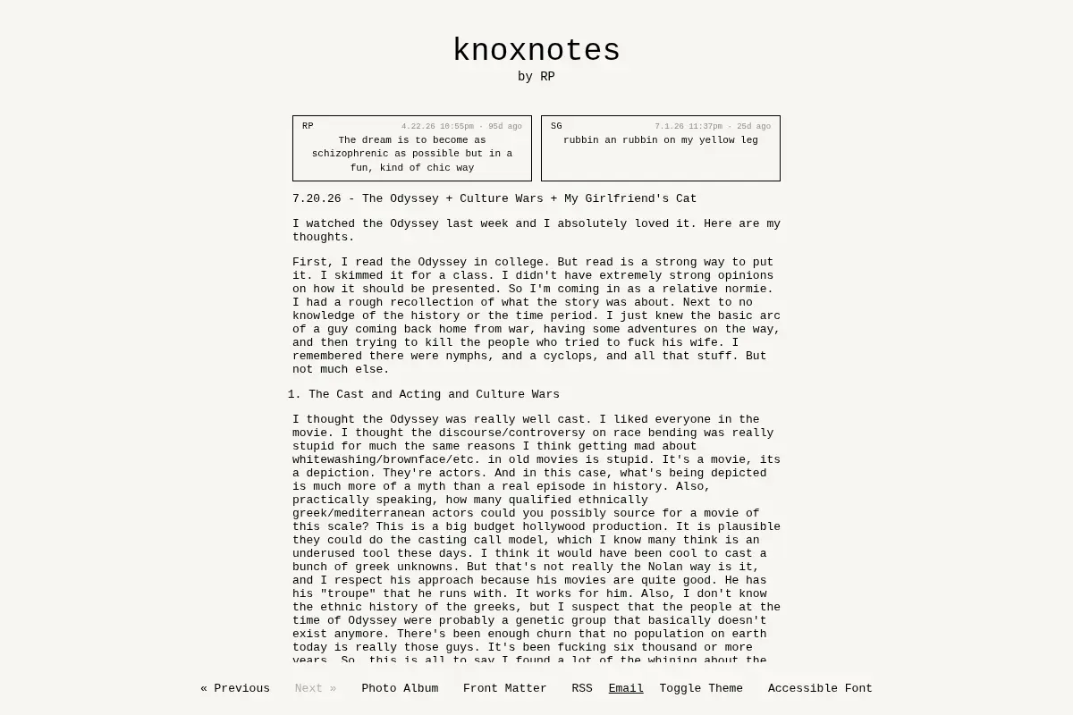 knoxnotes