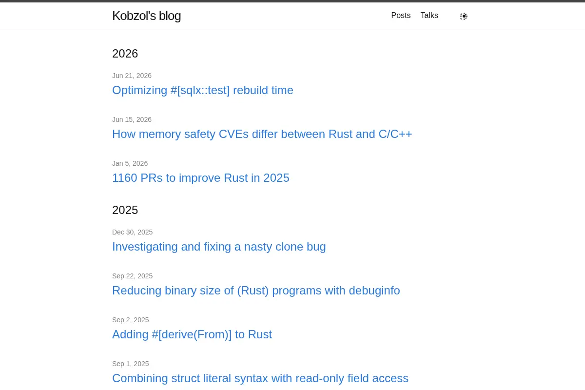 Kobzol’s blog