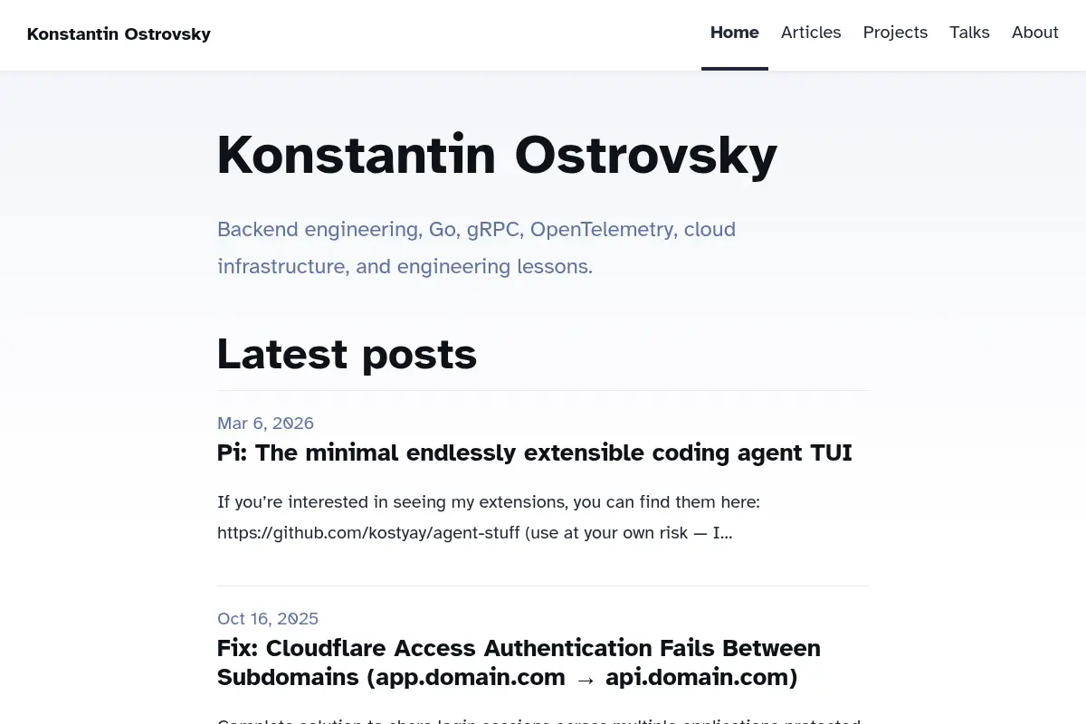 Konstantin Ostrovsky