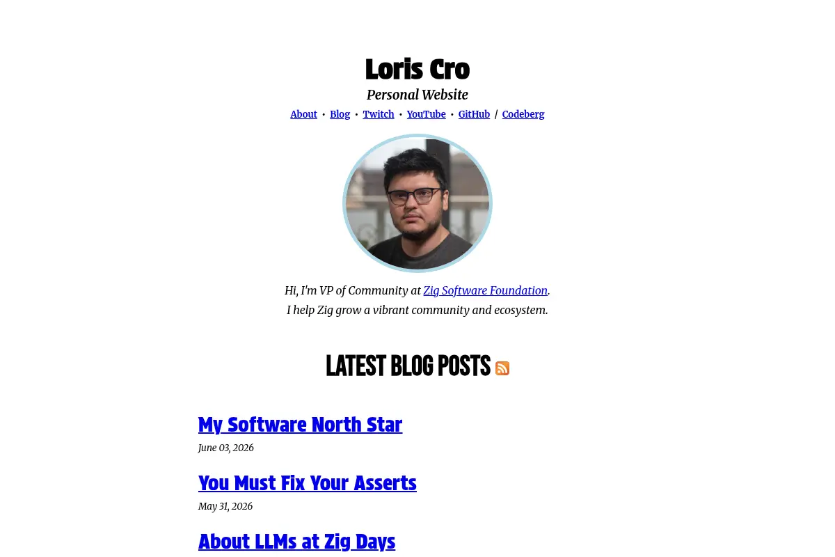 Loris Cro's Blog