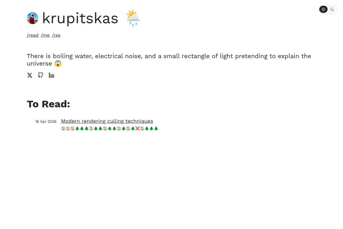krupitskas 🌦️
