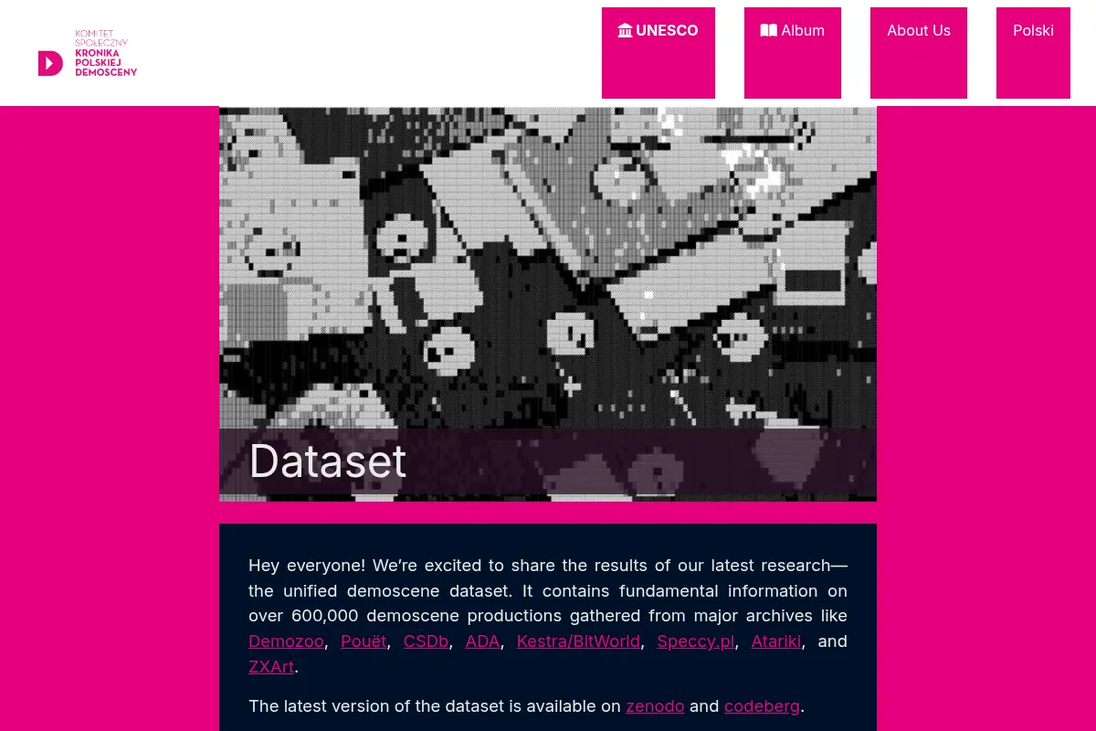 Unified Demoscene Dataset