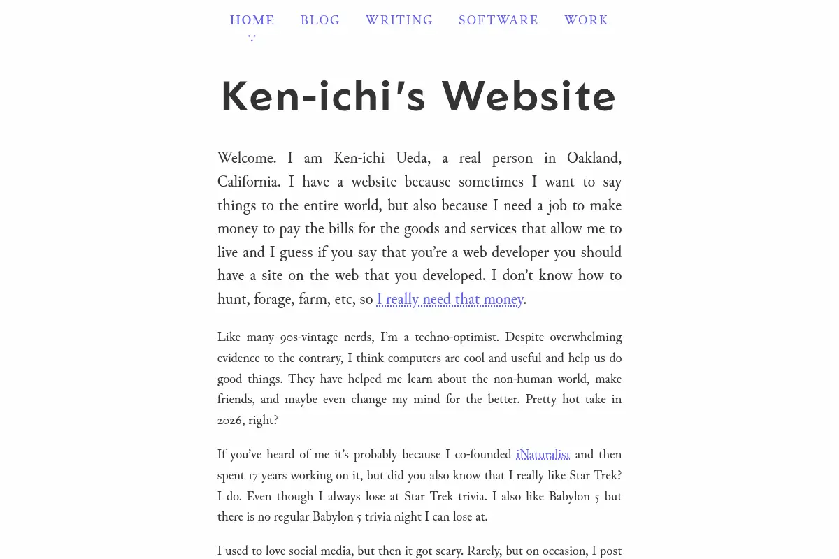 Ken-ichi's Website