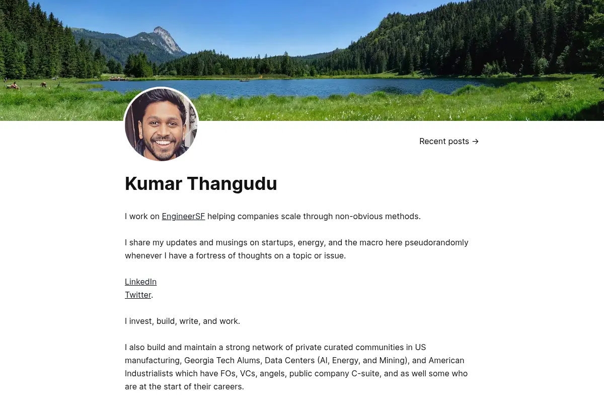 Kumar Thangudu