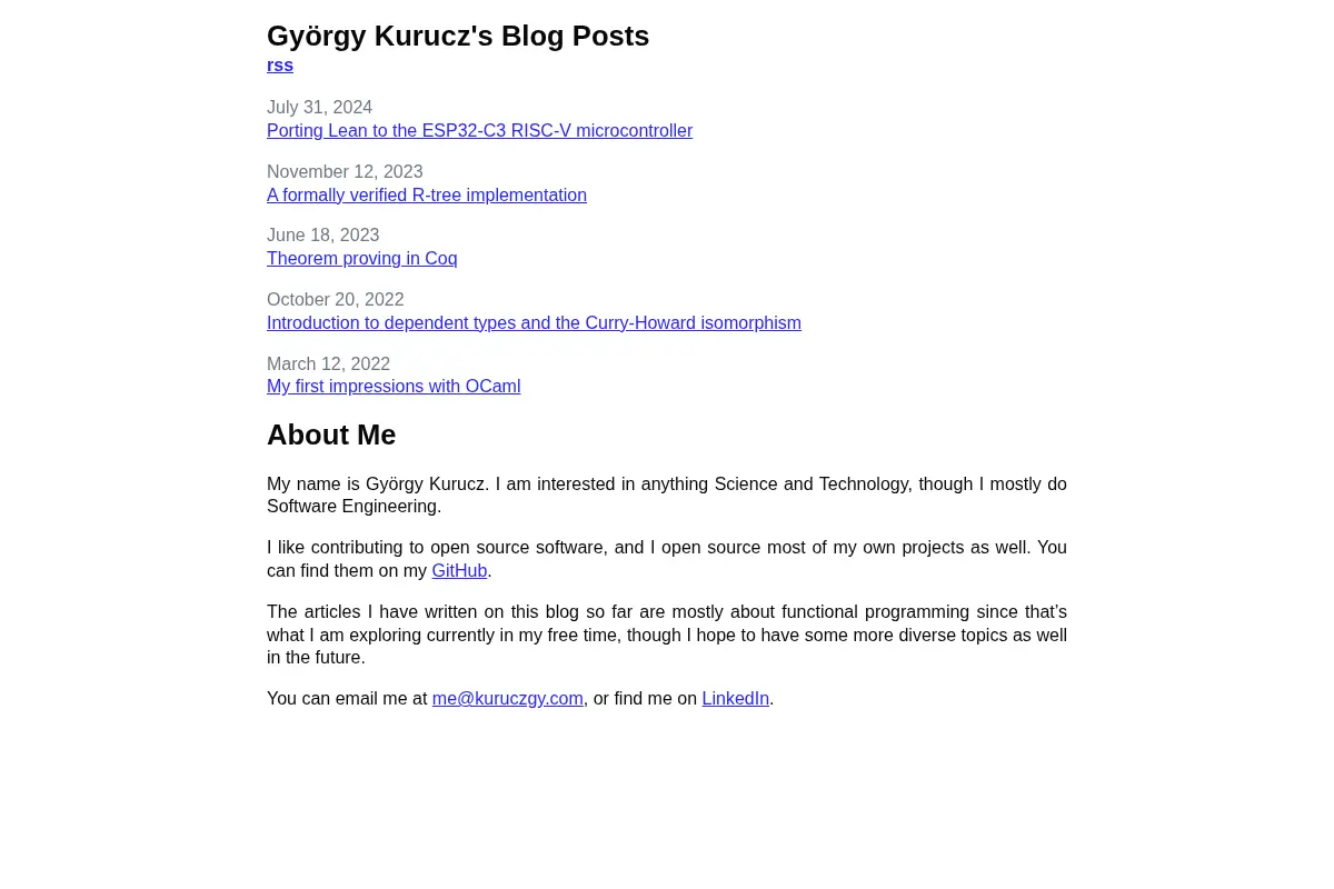 György Kurucz's blog