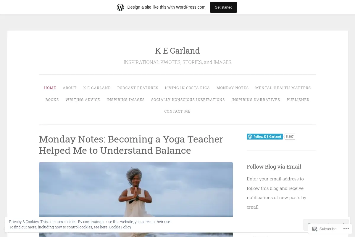 K E Garland | INSPIRATIONAL KWOTES, STORIES, and IMAGES
