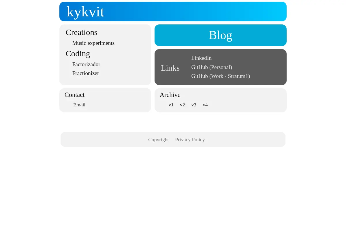 kykvit Portal