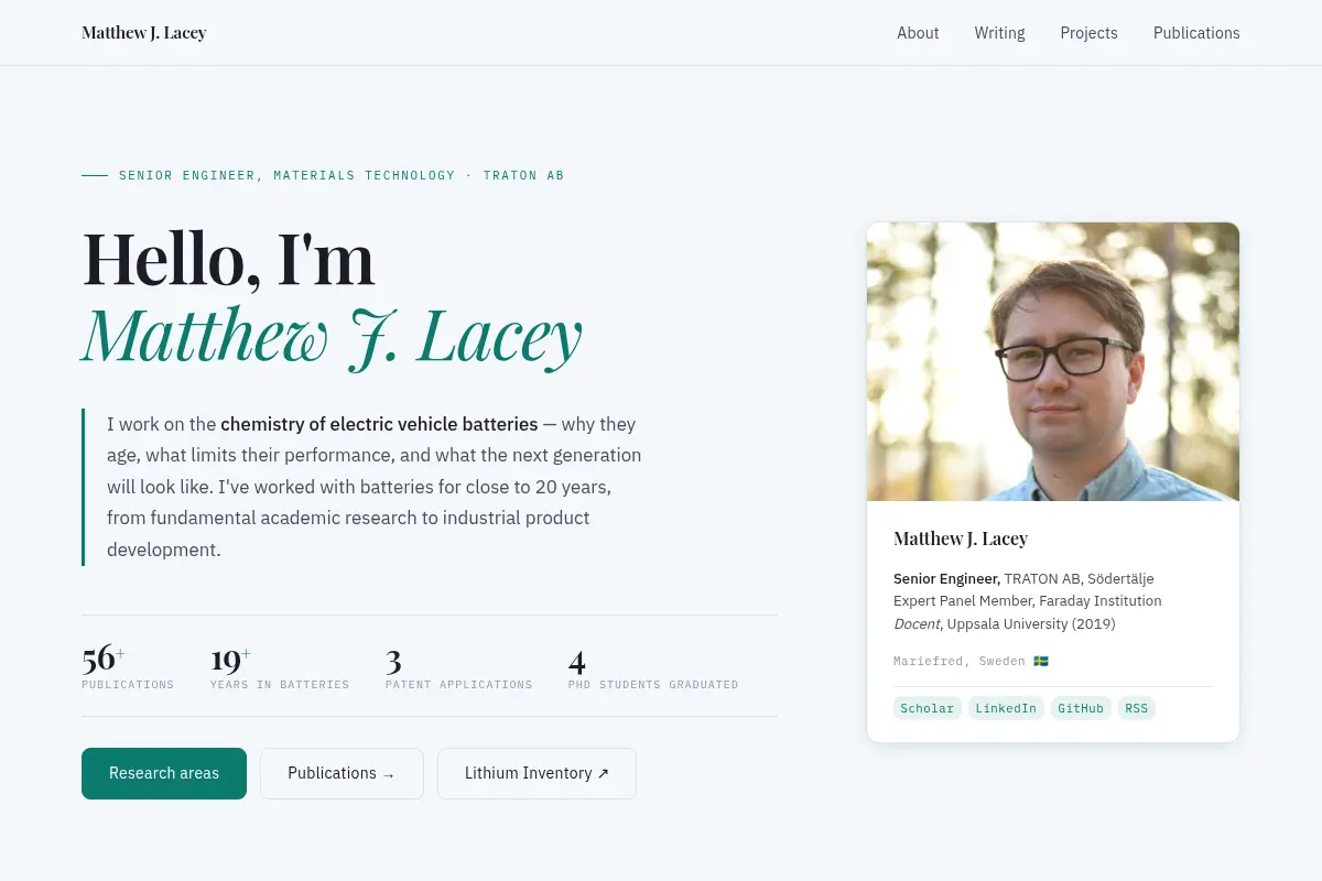 Matthew J. Lacey