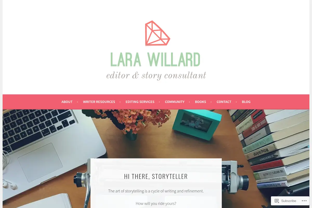 Lara Willard – Editor and Story Consultant