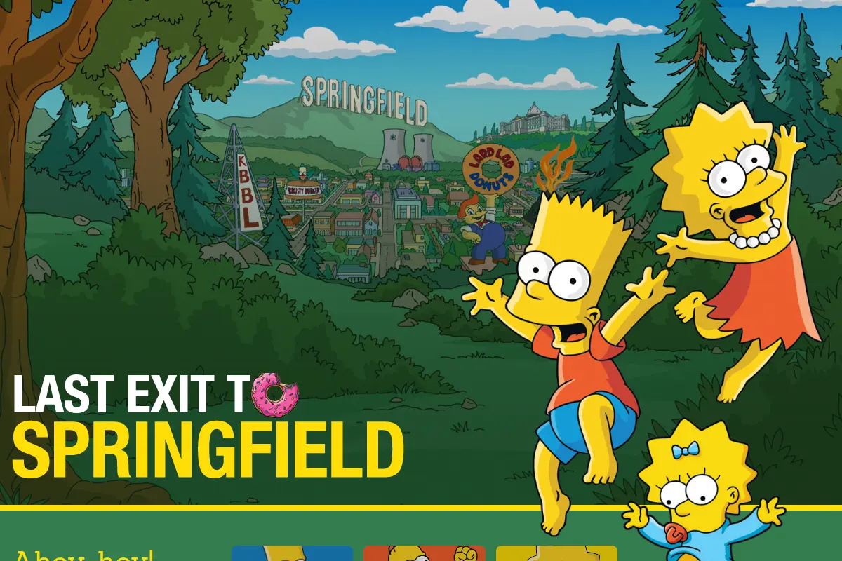 Last Exit To Springfield - The Simpsons Fan Site
