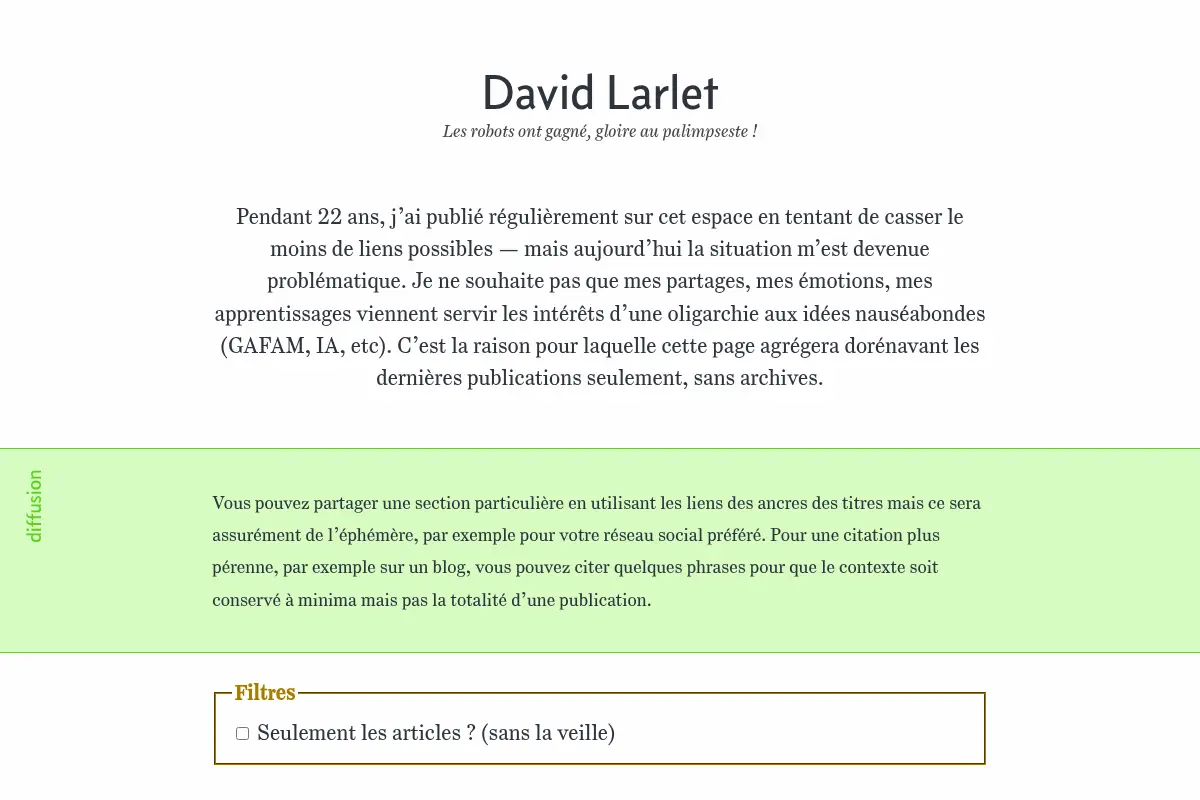 David Larlet