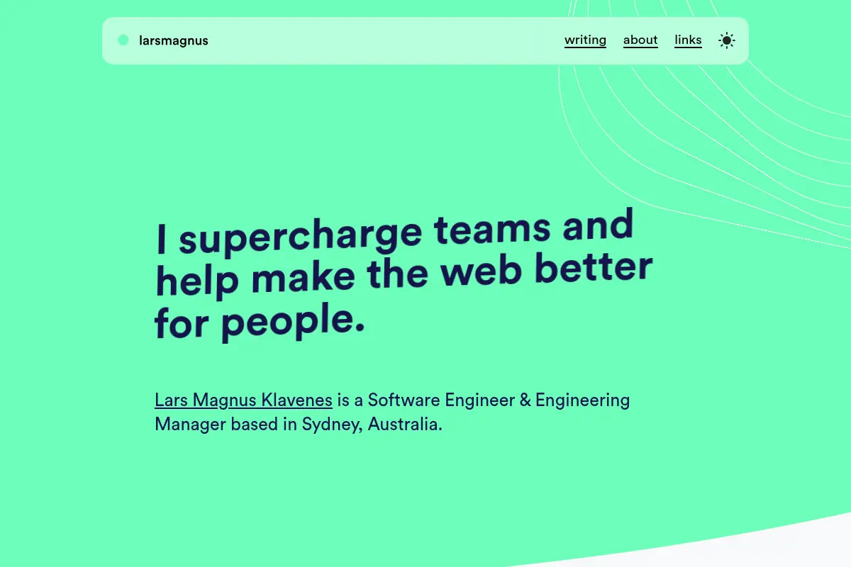 Lars Magnus Klavenes — Software Engineer & Engineering Manager