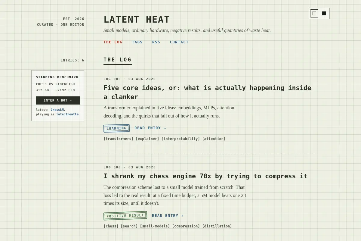 Latent Heat