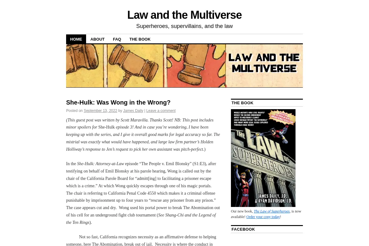 Law and the Multiverse