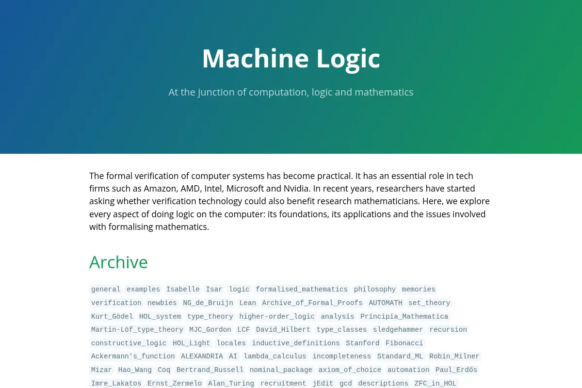 Machine Logic