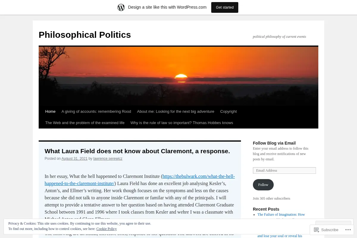 Philosophical Politics