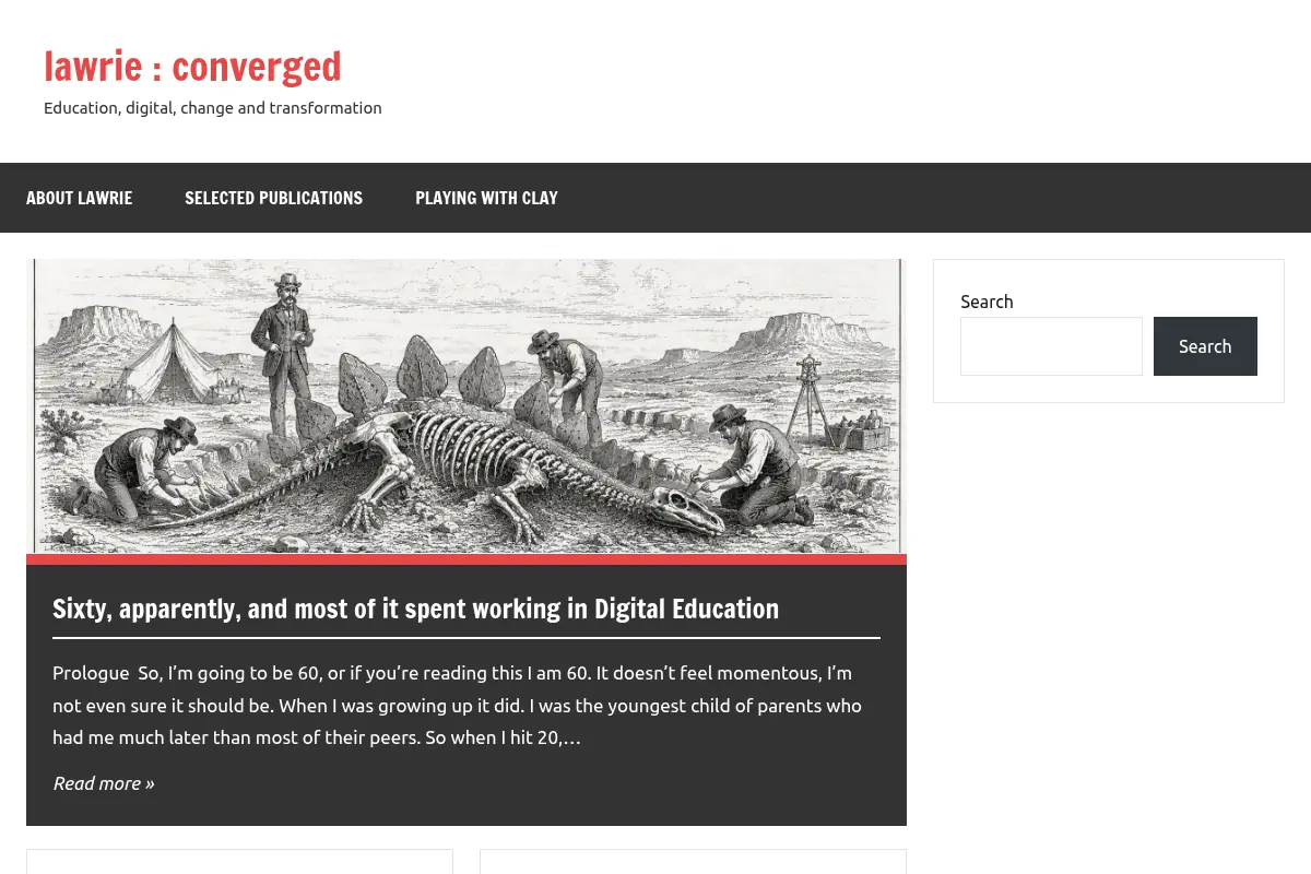 lawrie : converged – Education, digital, change and transformation
