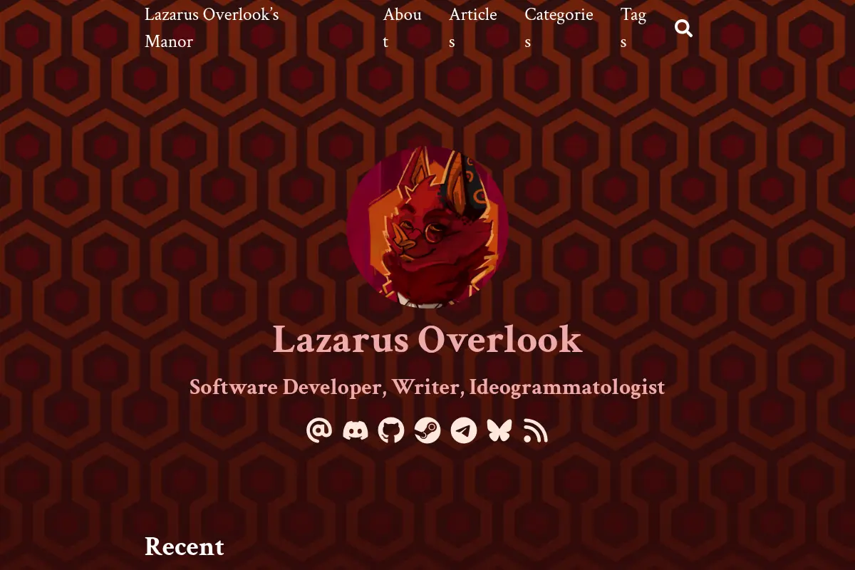 Lazarus Overlook's Manor