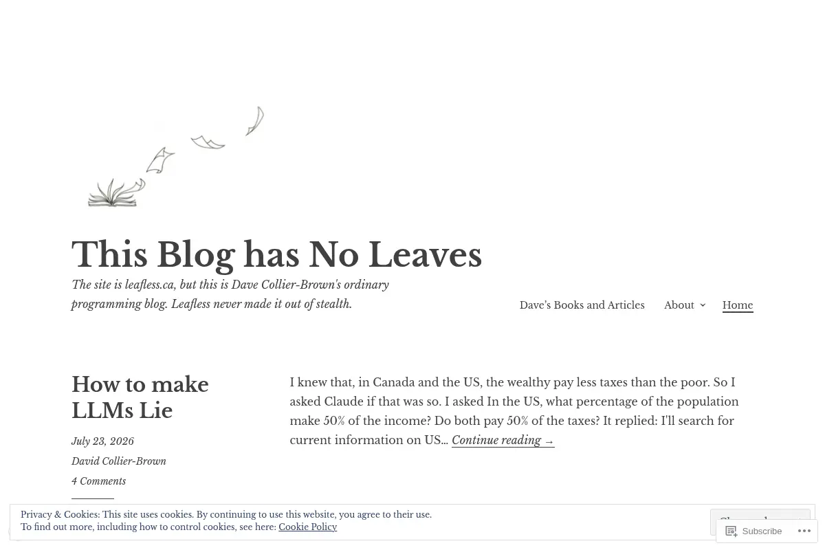 Dave Collier-Brown's Programming Blog