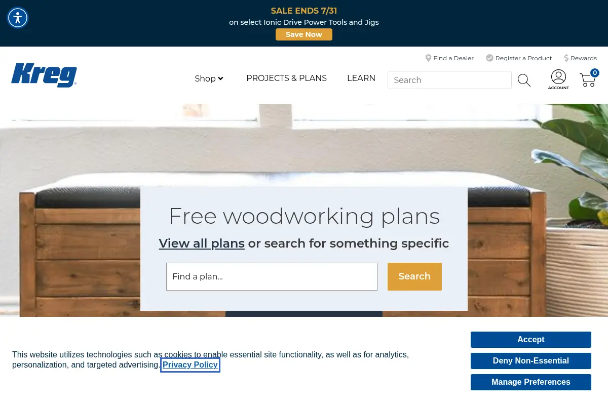 Free Woodworking Plans & DIY Wood Project Ideas | Kreg Tool