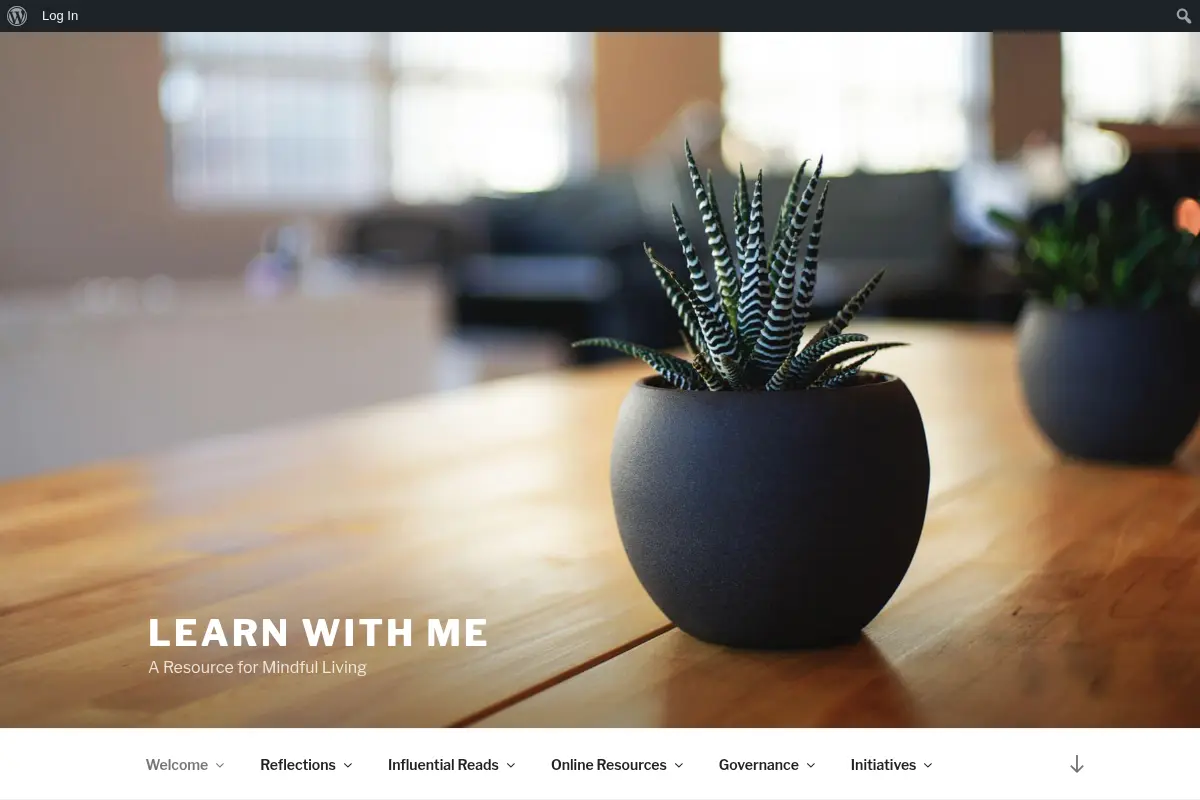 Learn With Me – A Resource for Mindful Living