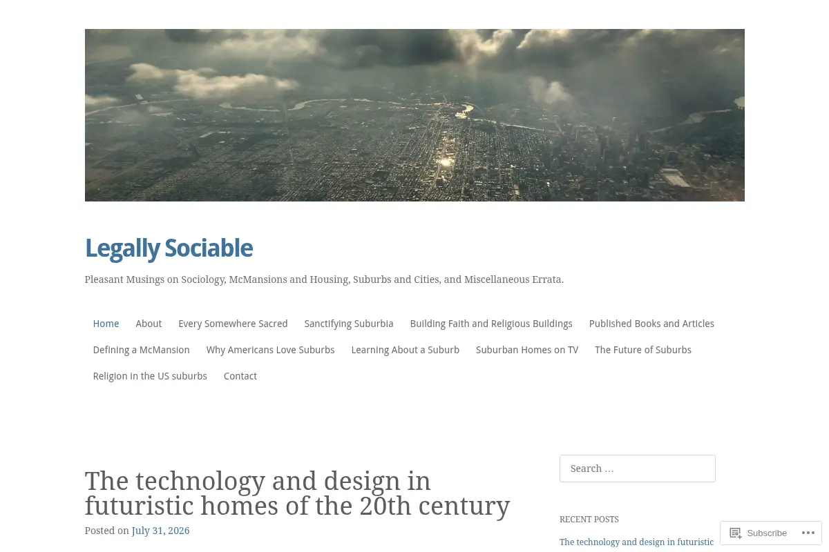 Legally Sociable