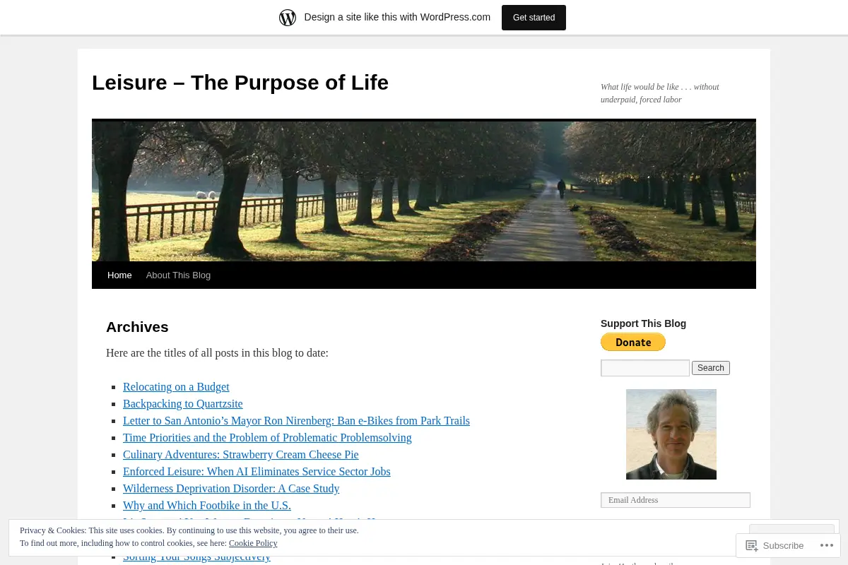 Leisure – The Purpose of Life