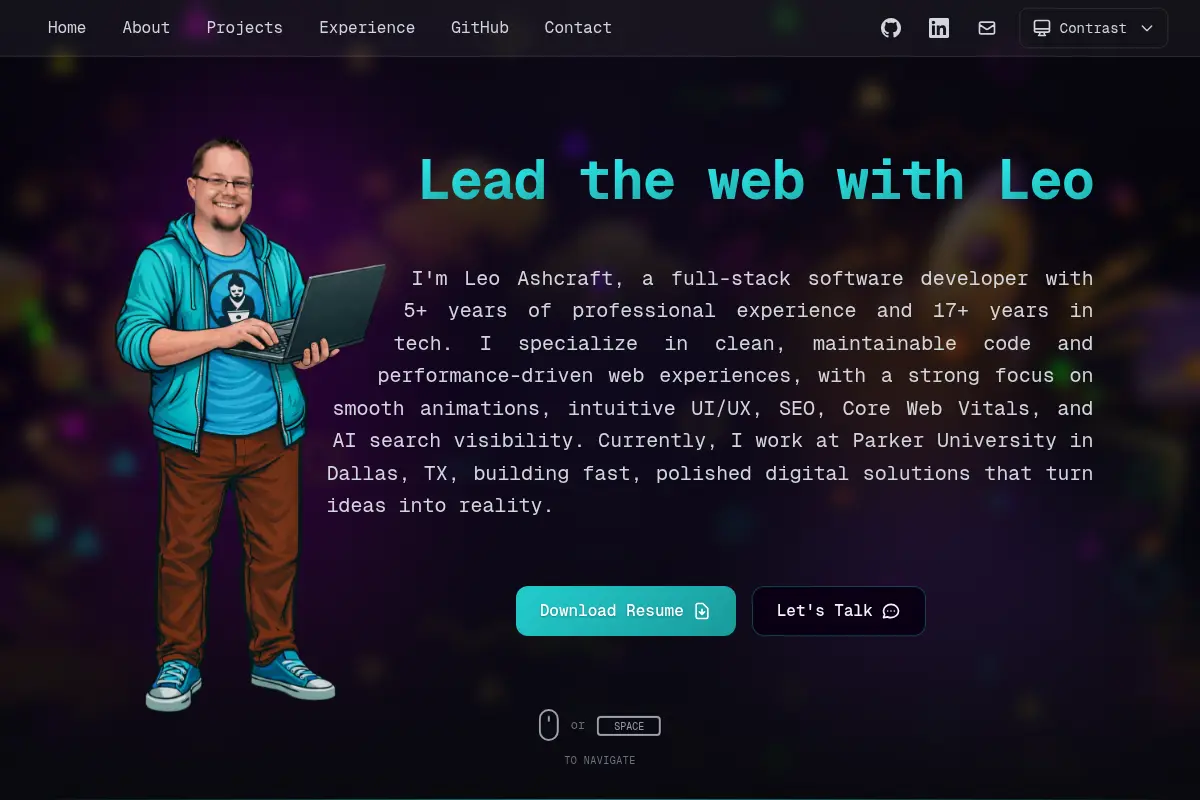 Leo Ashcraft | Full-Stack Software Developer