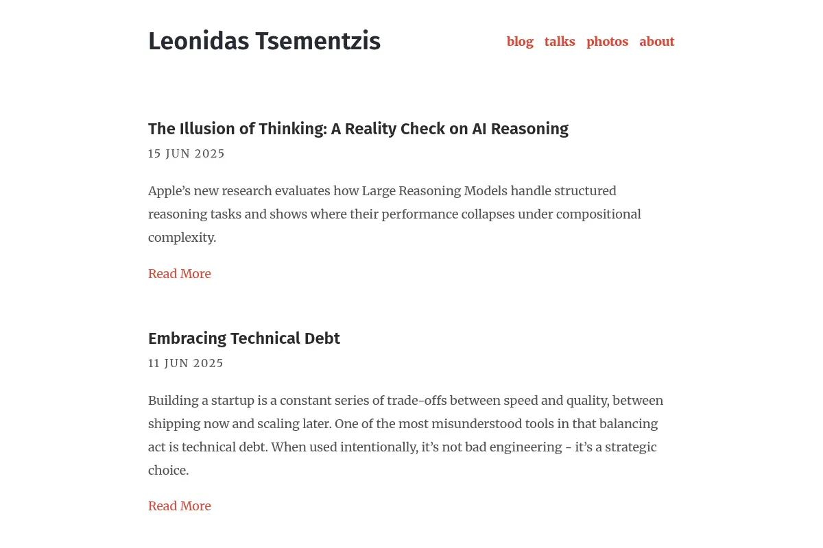 Leonidas Tsementzis
