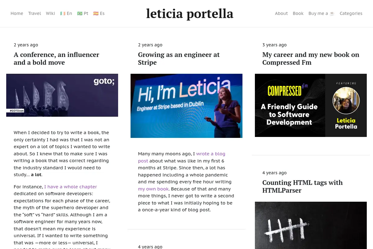 Leticia Portella's thoughts and learnings